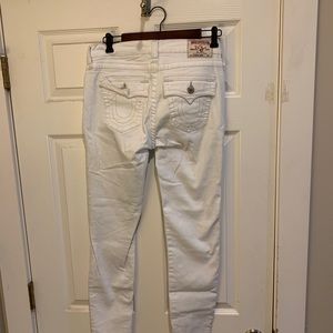 True religion white jeans- perfect!